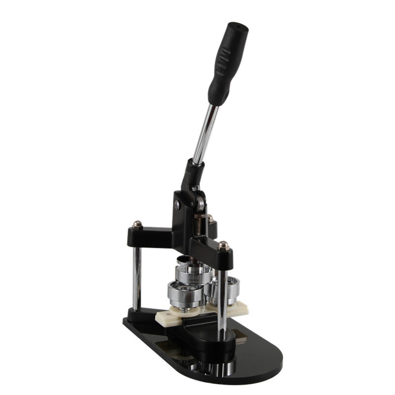 热销金属三角架胸章机工牌徽章制作机器铝合金制作diy设备自带模