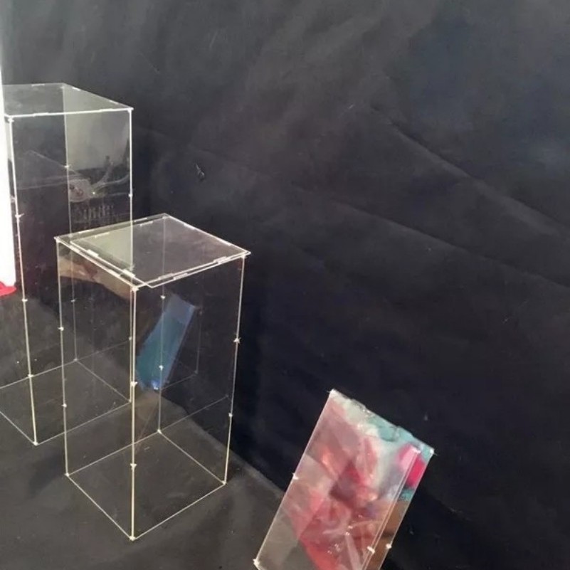 2018新款婚庆路引摆件婚礼布置方柱路引透明品路引亚克力柱