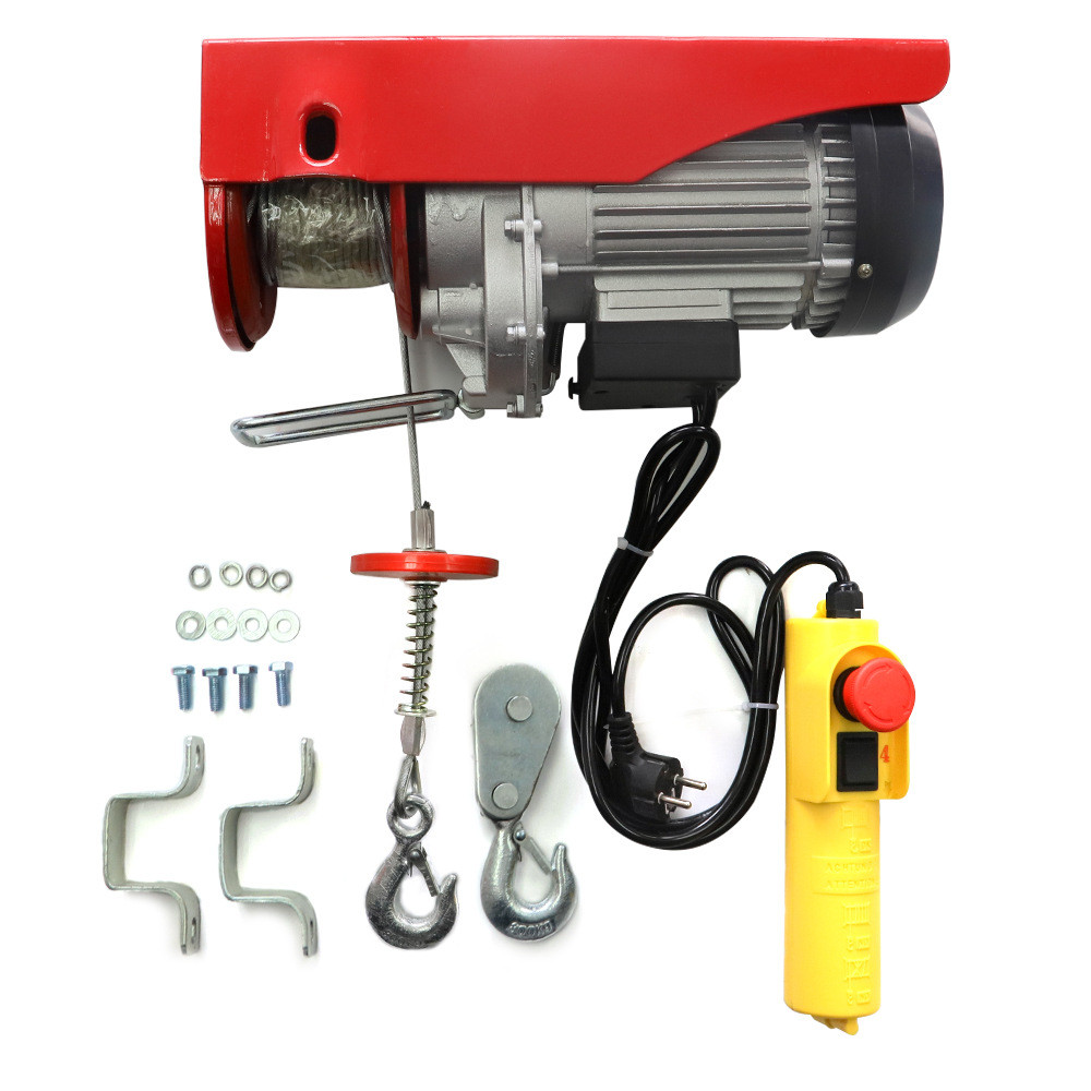现货微型电动葫芦220v提升机家用小吊机200公斤升降葫芦吊提升机