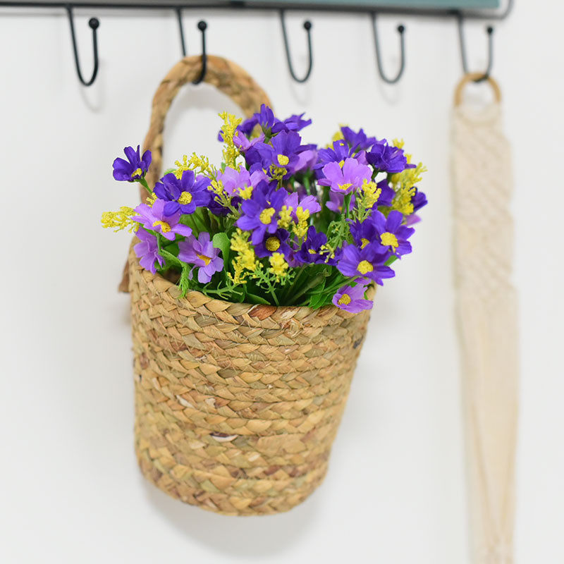 gju8草编壁挂花篮花筐阳台篮子挂篮花器插花葫芦草编织挂墙挂花盆,鲜花速递/花卉仿真/绿植园艺,多肉植物,淘宝优惠券,粉丝福利购,淘宝优惠卷