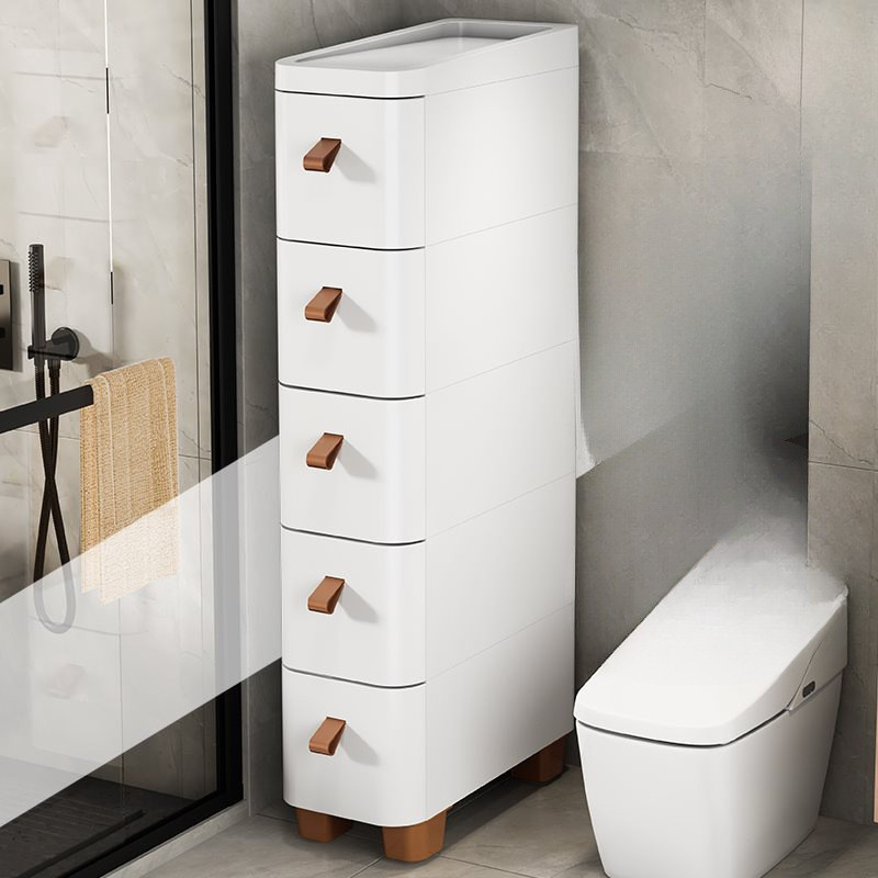 热销18/25/30cm缝隙窄边柜夹缝抽屉式收纳柜卫生间厨房置物架床头