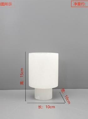 欧式高档轻奢几何云石插花花瓶桌面摆件客厅餐厅酒店软装家居饰品