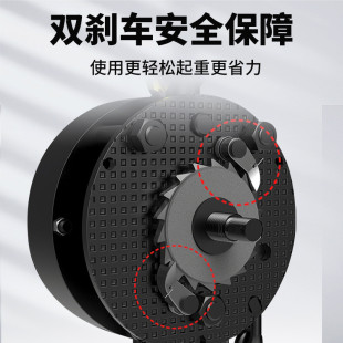 手拉葫芦 圆形手拉葫芦hsz型批发手动葫芦倒链吊臂葫芦小型便携式