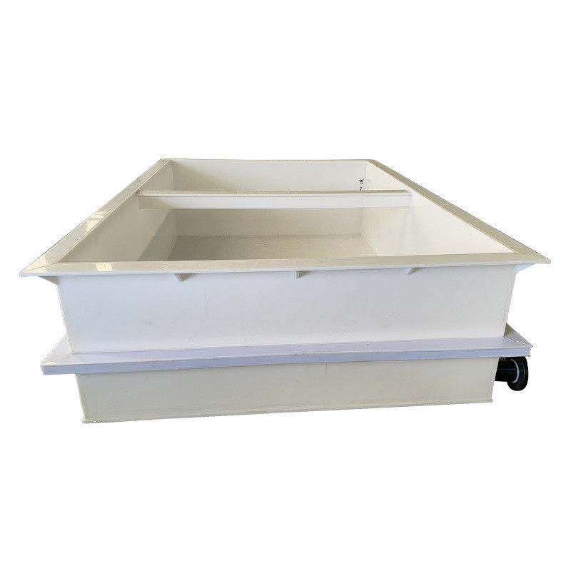 水产塑料pp板加工件水箱酸洗池电镀槽厂家直销养殖箱阻燃水池焊接图片
