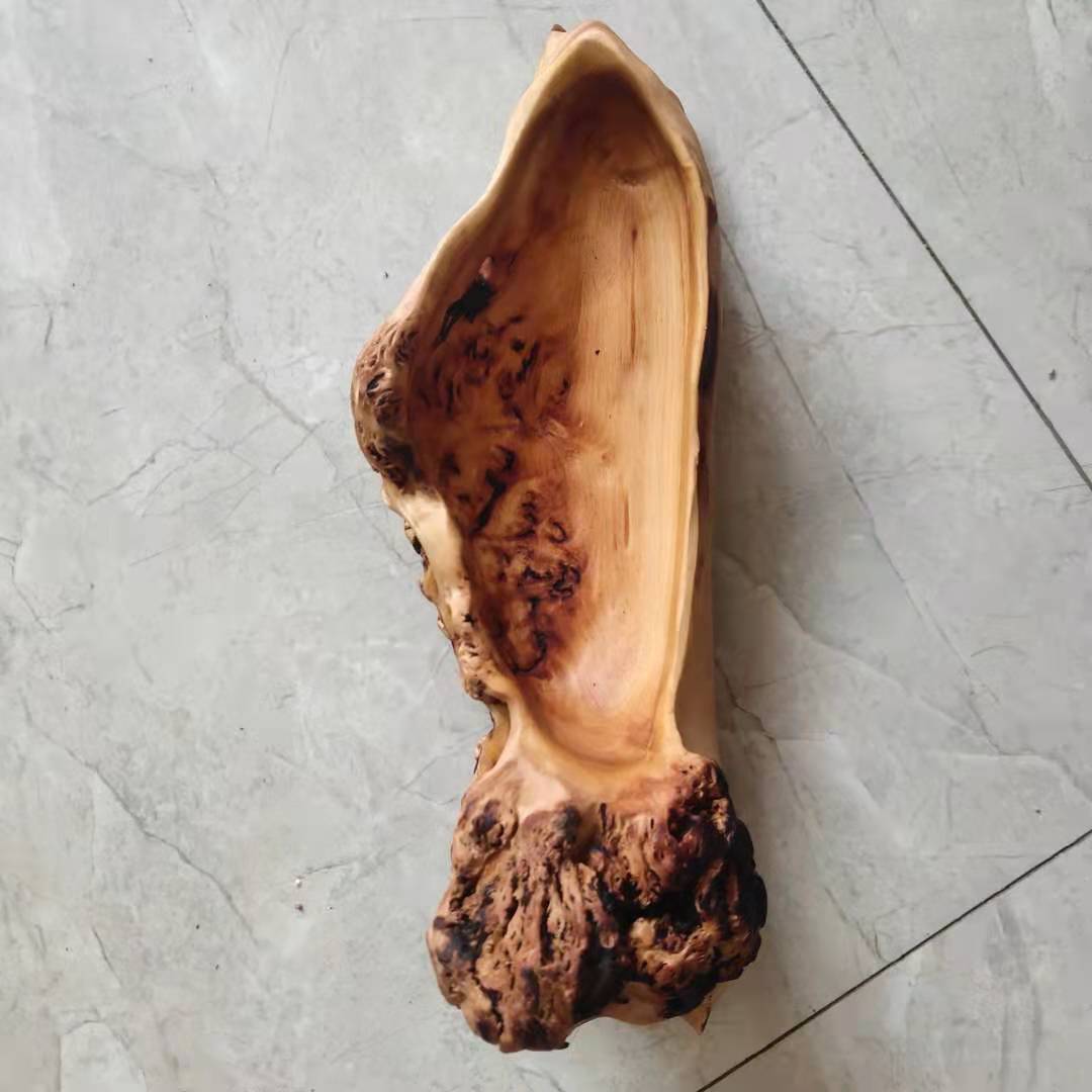 黑果木摆件木烟缸山茶整料香炉个性复古创意酒店网吧客厅烟灰缸