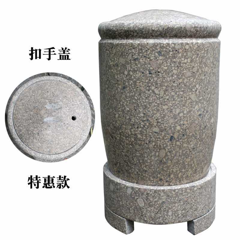麦饭石水缸水桶天然储水罐非紫砂生抽水器泉水嘴