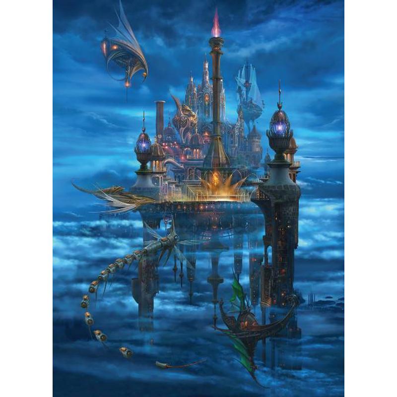 Difficult plastic puzzle 1000 pieces children's puzzle adult