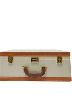 收纳箱轻奢印花手提欧式旅行箱样板房衣帽间收纳整理储物箱