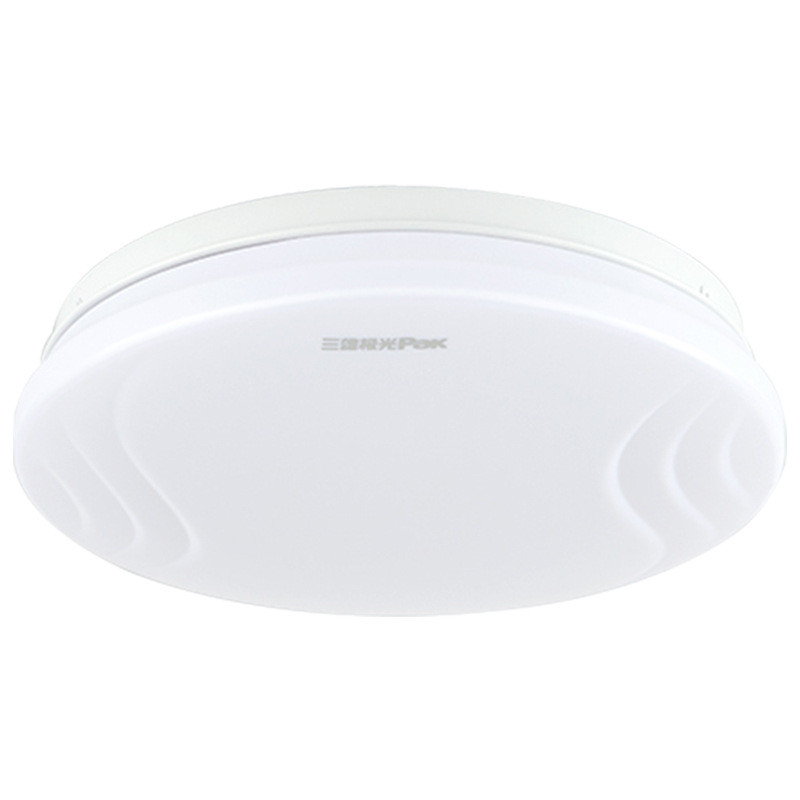 三雄极光led吸顶灯 圆月ii卧室灯简约现代 超薄客厅灯圆形吸顶灯