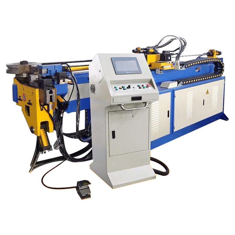 护栏dw-38cnc全自动弯管机方管圆管弯管机加工弯管全自动弯管机