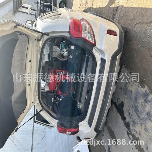 沂源县五谷杂粮汽油机带动 七用小型空心棒机振德 弯管型大米花机