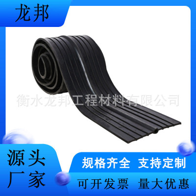 橡胶止水带桥梁伸缩缝贴埋式背中式橡胶止水带钢边橡胶止水带