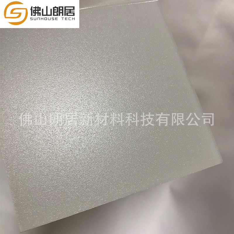 黑色磨砂pc耐力板单面黑色不透光磨砂实心pc板耐冲击pc板材卷材