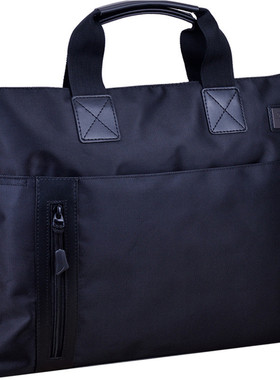 百商务包bk8614黑色手提文件袋公文包电脑包利文会议包通勤包