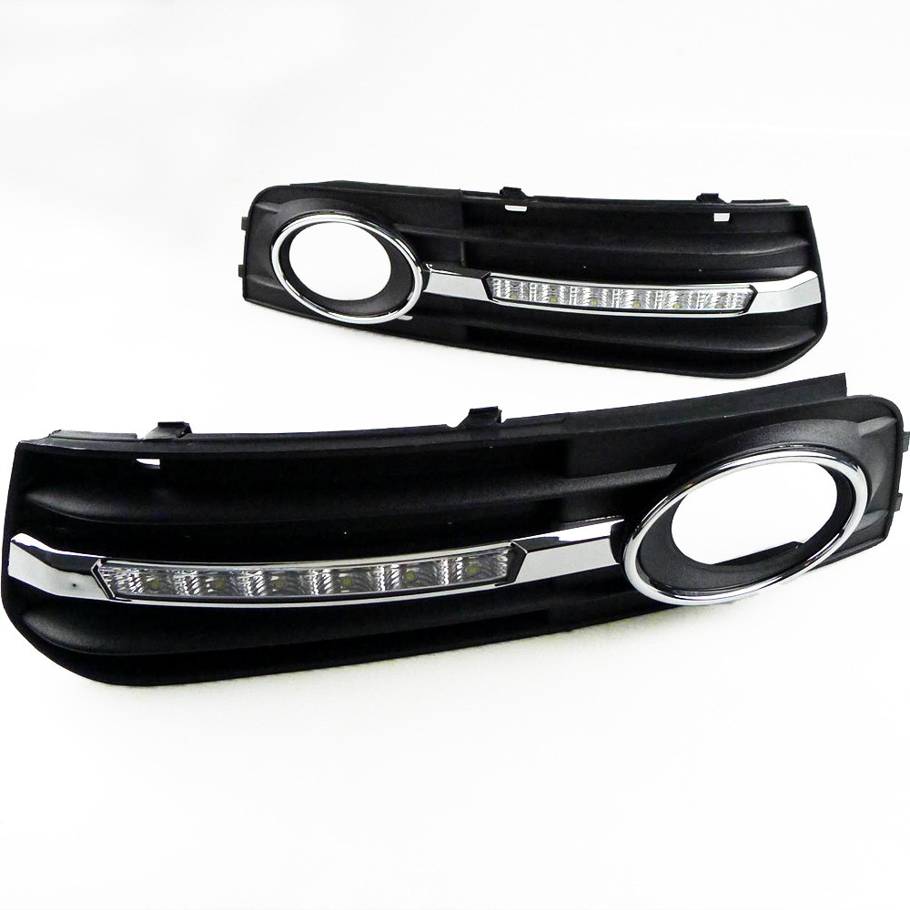 适用于2009 - 2012年AD奥 迪 A4L B8 日行灯 日间行车灯 专车专用