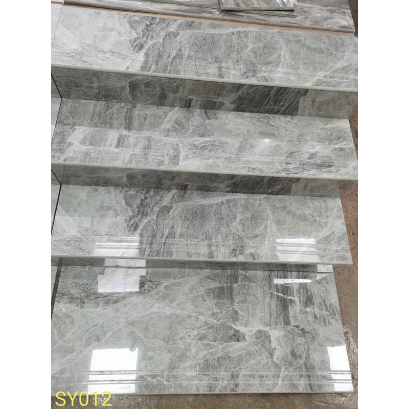 全瓷通体大理石楼梯踏步台阶瓷砖防滑耐磨梯级楼梯踏步一体式砖