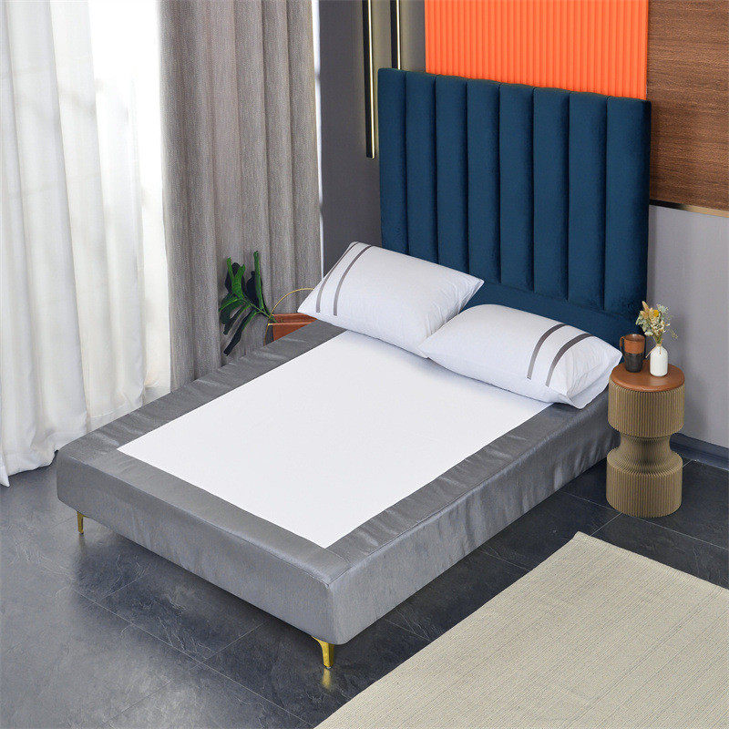 厂家供应全涤高精密丝哑光面料床裙床笠床垫保护套裙摆整圈松紧,床上用品,床裙,淘宝优惠券,粉丝福利购,淘宝优惠卷