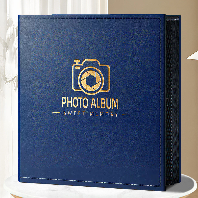 6寸1000张情侣相册本大容量家庭影集纪念册插页式照片收纳皮质5寸