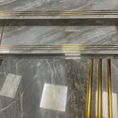 通体大理石480x1200砖踏步瓷砖一体式 阶梯楼梯加工梯级砖