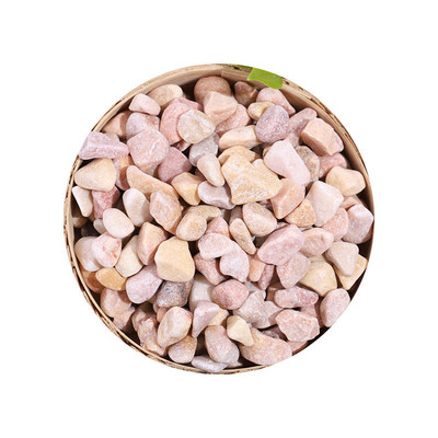 黄色水洗石工程铺路园林造景洗米石胶粘石盆栽铺面小石头砾石子