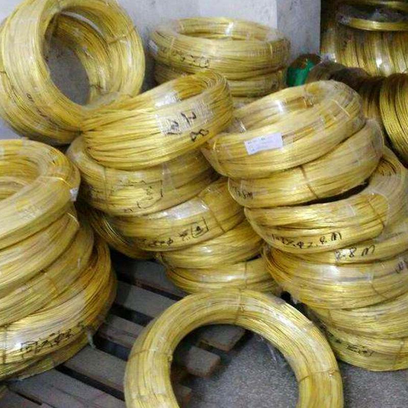 供应厂家黄铜线h65黄铜线极强导电性价格实惠铜线