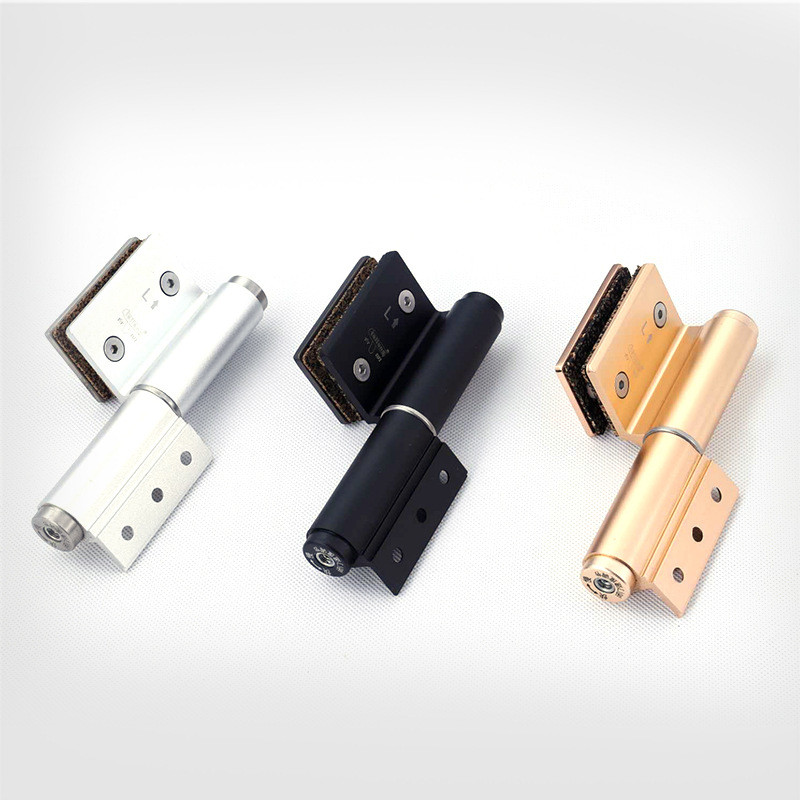 批发高隔间液压合页玻璃隔断合页自动闭门器弹簧铰链缓冲静音关门