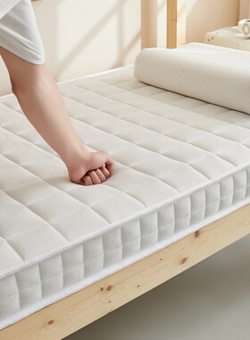 热销t5lp天然乳胶椰棕床垫90学生宿舍单人租房软垫家用卧室榻榻米