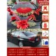 婚车装 饰车头花车车2023结婚头主花车队布置拉花花全套装