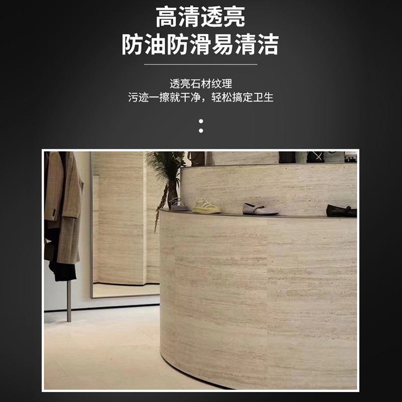银灰洞天然大理石背景墙墙砖通体别墅家装会所台面窗台桌面石材