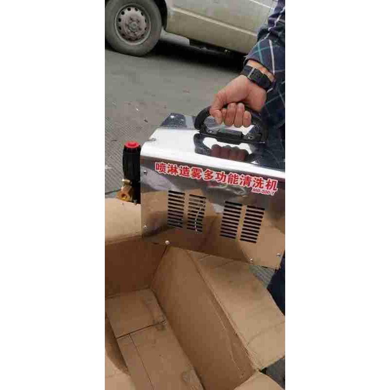 专用洗车机高压清洗机刷车泵冲地面220V自吸大出水量全铜洗车器