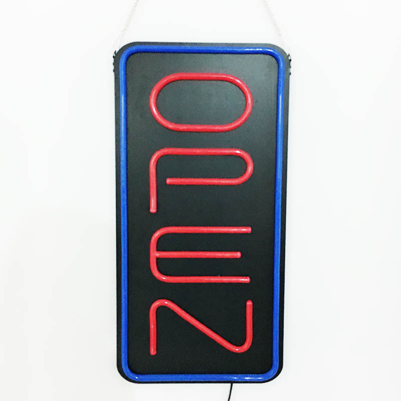 openled霓虹灯灯带酒吧餐厅软广告牌室内营业中发光灯牌60*30cm
