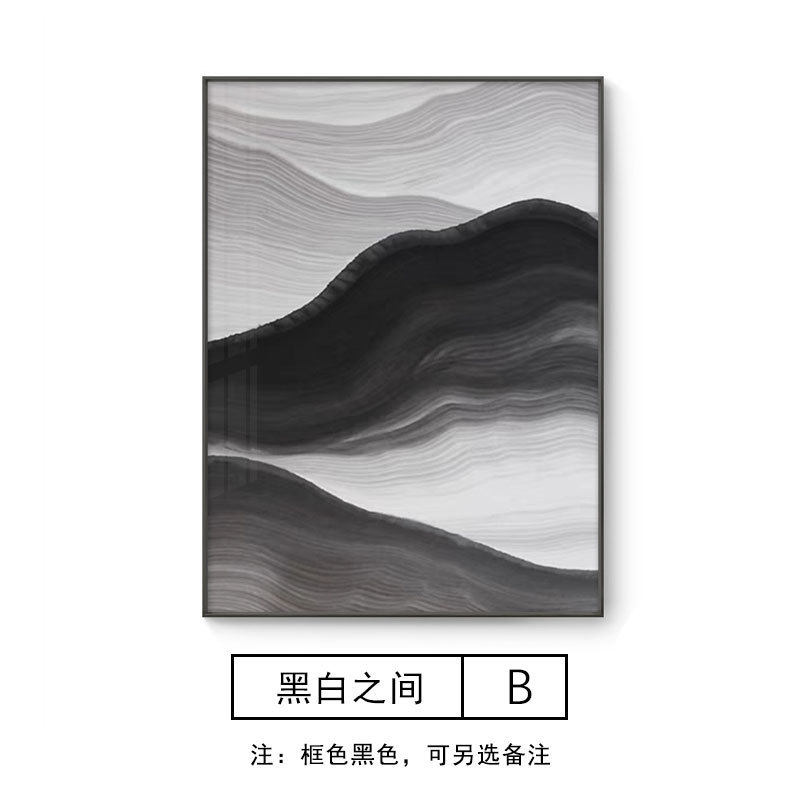 画艺术挂画大气落地抽象客厅沙发背景墙面装饰画现代简约玄关壁画