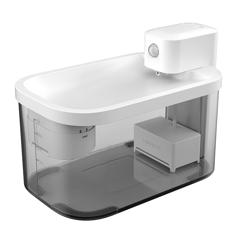 多尼斯宠物饮水机感应自动无线3l大容量猫咪狗狗智能饮水碗