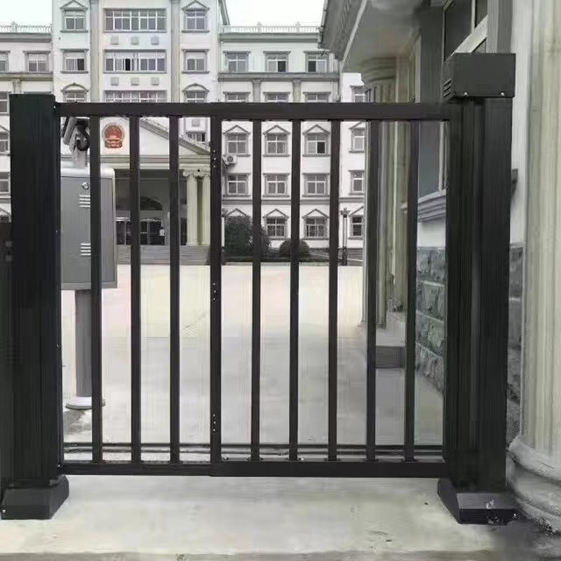工地人行通道电动门铝合金小区供应广告门门禁闸机人行通道门厂家