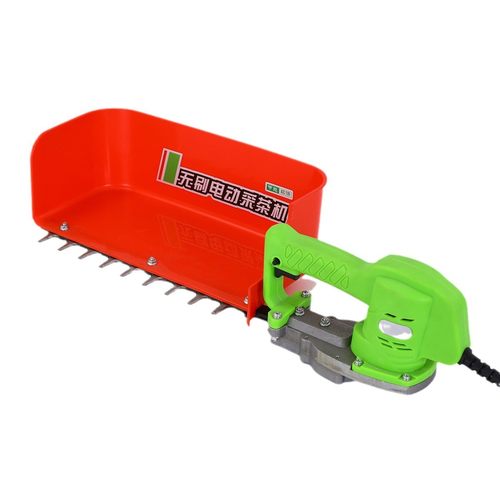 单人便捷式无刷机采茶机小型修剪机插电式绿篱机茶叶采摘电动厂家