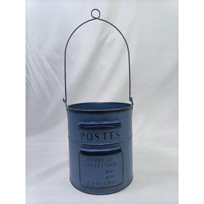 外贸爆款别墅庭院盆器民宿装阳台饰带提手邮筒花盆园艺杂货,鲜花速递/花卉仿真/绿植园艺,花盆,淘宝优惠券,粉丝福利购,淘宝优惠卷