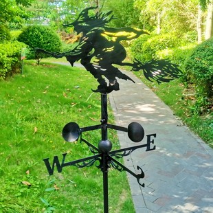 乡村组装 式 金属铁艺割板东西南北方向标 多种款 欧美diy风格