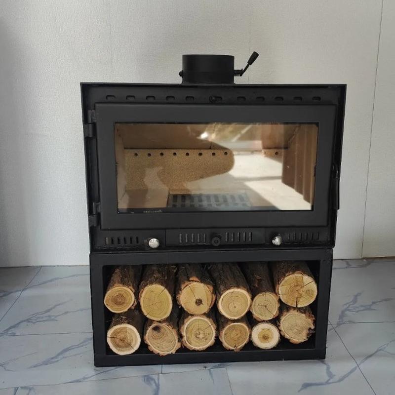 真火壁炉燃木柴火炉民宿别墅冬天家用取暖炉农村室内烧柴烤火炉