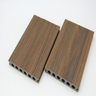 塑木地板户外板庭院栈道花园阳台防滑防水仿木纹室外木塑露台厂家