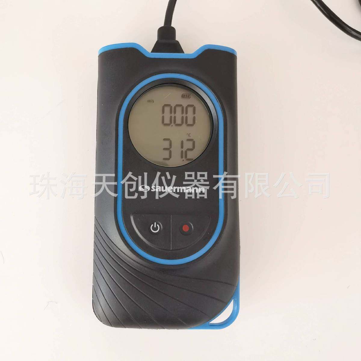 热销索磁性si-vh3热线式风速仪测量风速温度带80cm可伸缩探头背部