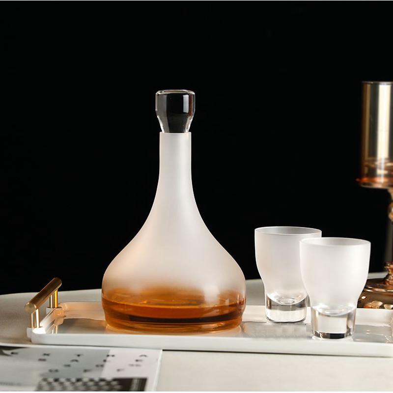 加厚酒具酒杯套装高级红酒醒酒器套组酒杯家用现货批发