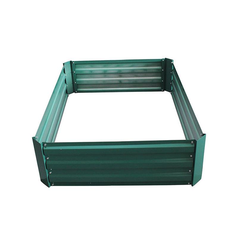 花圃园艺可拆铁皮花盆户外种菜箱花园育苗箱镀锌板花园种植箱