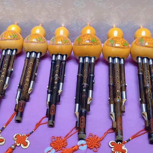 热销沐良儿童初学者葫芦丝乐器初学c调降b调入门紫竹学生成人乐器