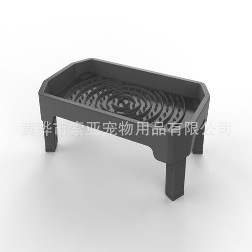 高边防溅双层宠物升降碗舔食食盆大容量不锈钢盘升降折叠狗碗