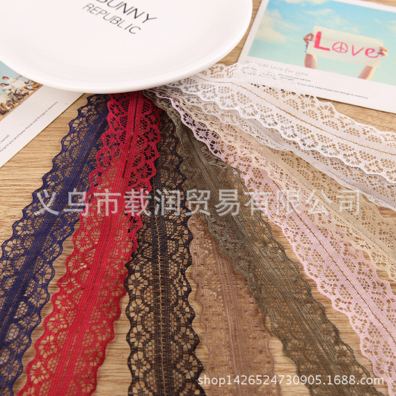 织带花边蕾丝条纹雪纱丝带DIY手工发饰材料服装辅料花束包装