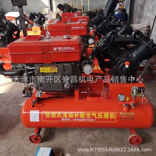 16柴油空 12.5 热销自控式 罐补胎空气压缩机移动打气泵双流动1.05
