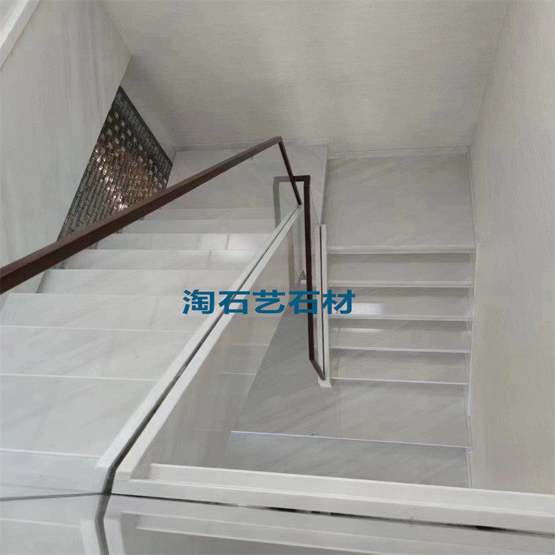 云浮卫生间白斜纹大理石家用背景墙南斯拉夫地面台面窗台吧台石材