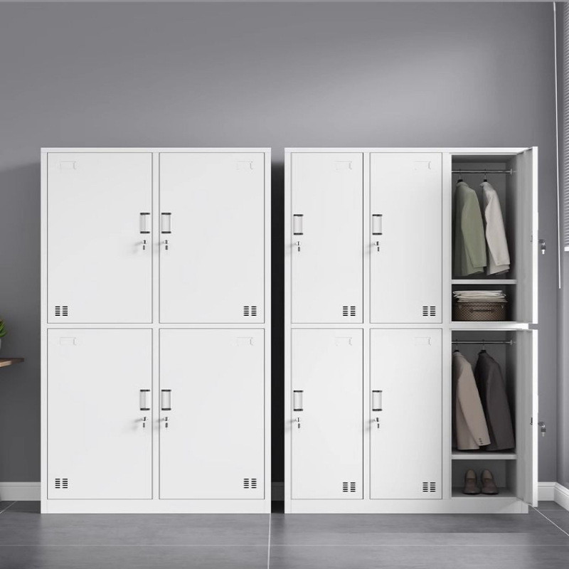 钢制更衣柜员工宿舍换衣柜鞋柜碗柜健身房寄存包柜制办公文件奥跃