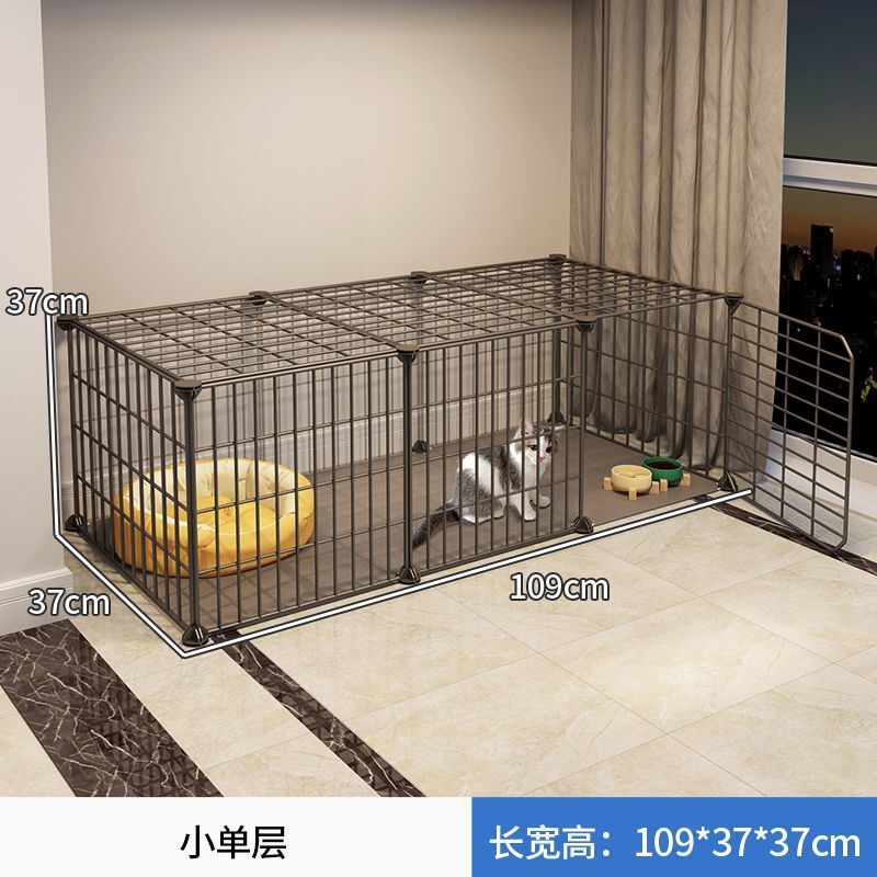 猫笼子小型家用室内带厕所一体宠物用品猫咪猫舍幼猫猫屋一层别墅