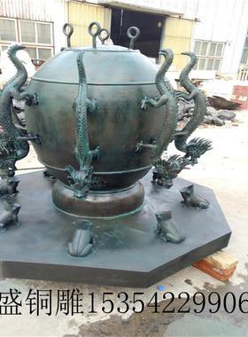 热销厂家直销青铜器浑天仪雕塑博物馆展览馆雕塑浑天仪地动仪园
